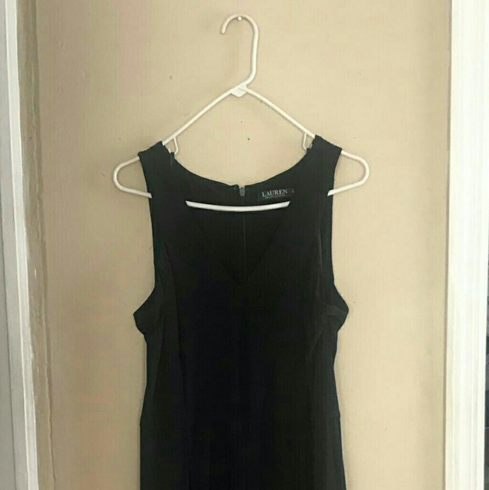 Lauren Ralph Lauren Wideleg Navy Jumpsuit